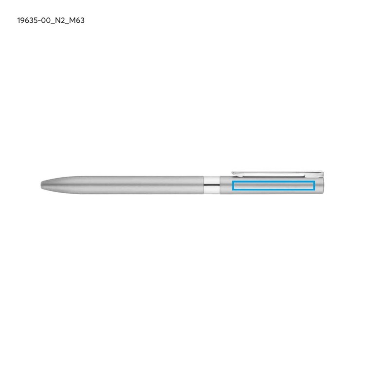 Długopis żelowy GELLE srebrny