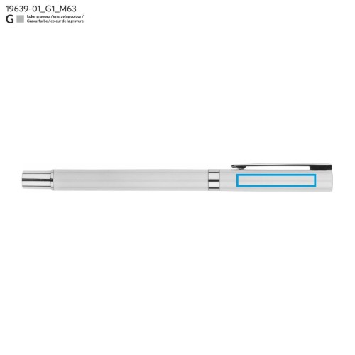 Długopis żelowy IDEO biały