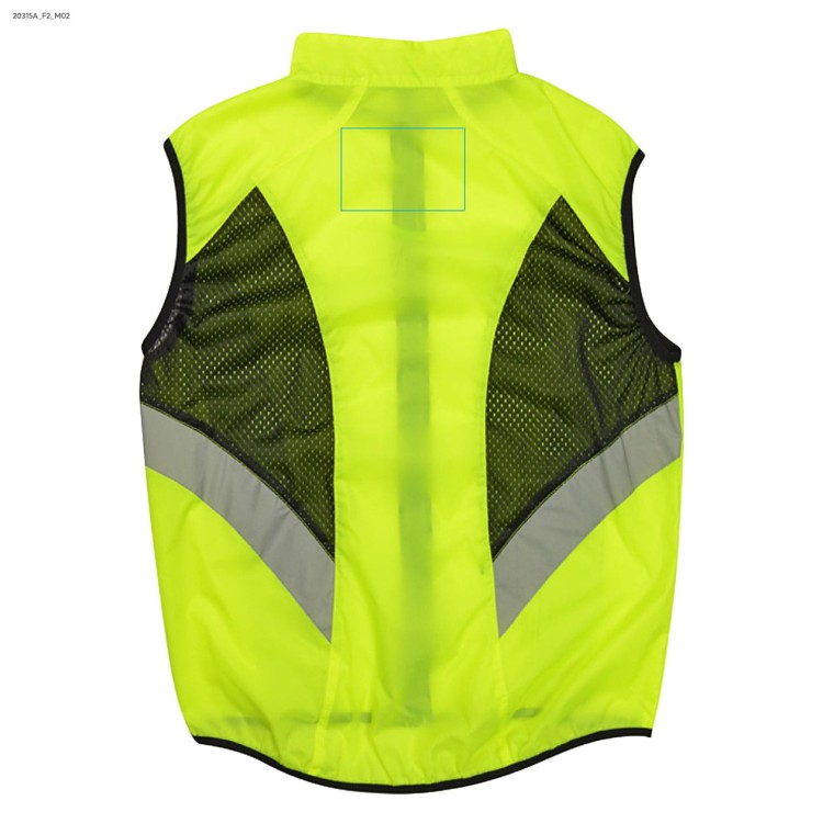 Kamizelka odblaskowa SPORT - II gatunek żółty