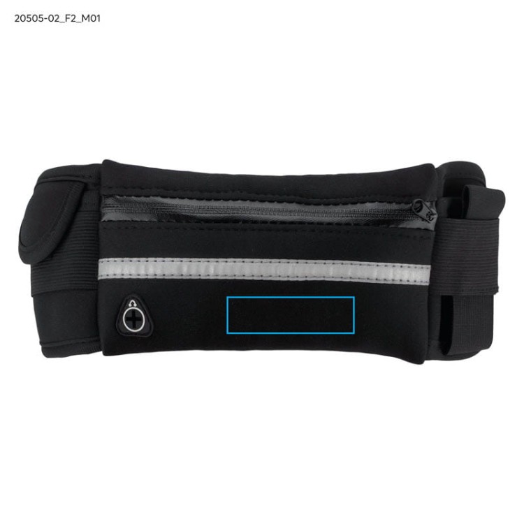 Torebka biodrowa ENDO czarny