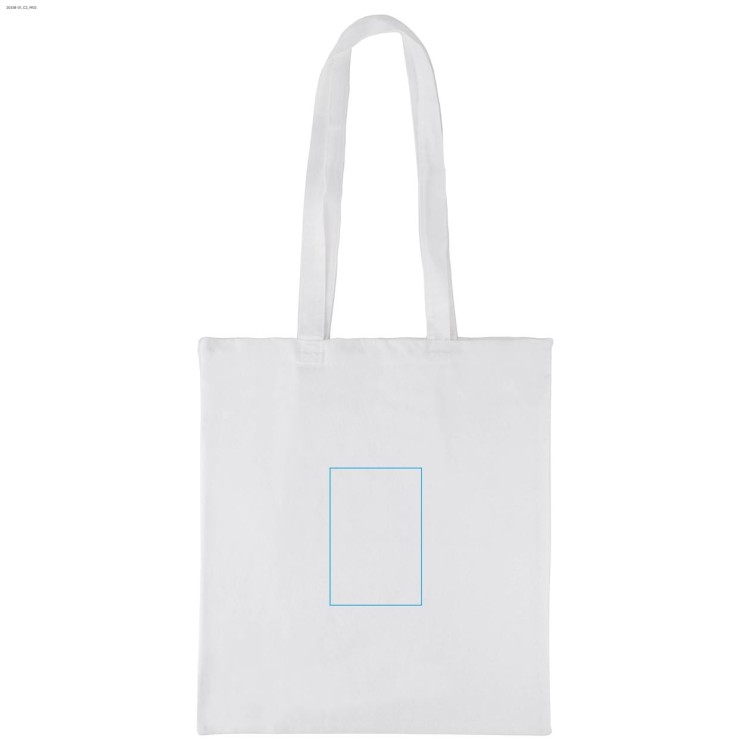 Torba bawełniana GRAIN 140g biały