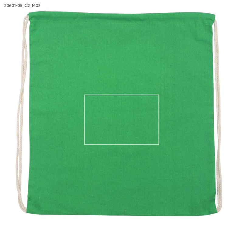 Worek bawełniany WOLITE COLOR zielony