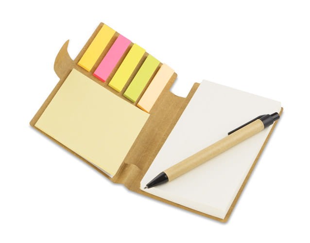 Notes z długopisem MARRO beżowy (naturalny)