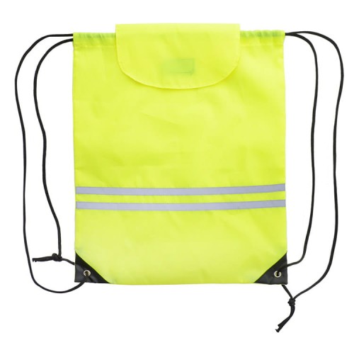 Worek na sznurkach REFLECT żółty