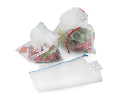 Zestaw worków wielorazowych VEGE biały