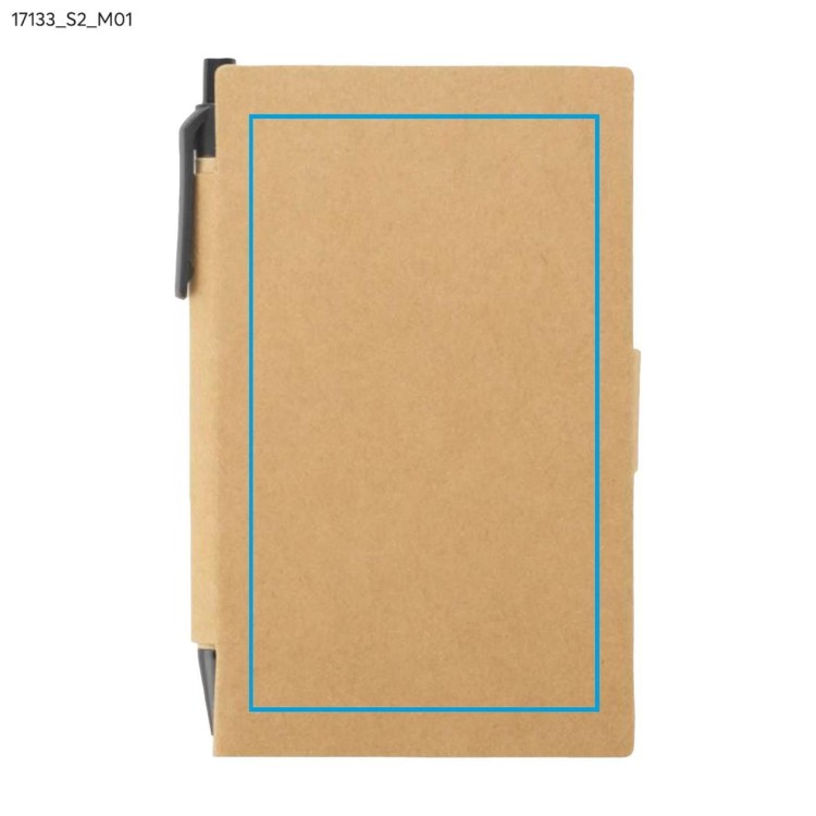 Notes z długopisem MARRO beżowy (naturalny)