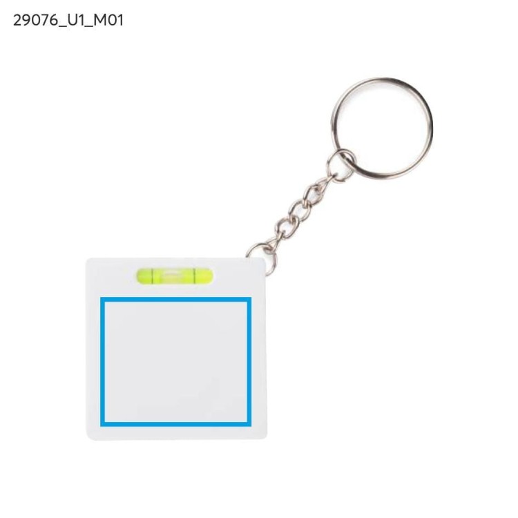 Brelok miara RIZO 1 m biały