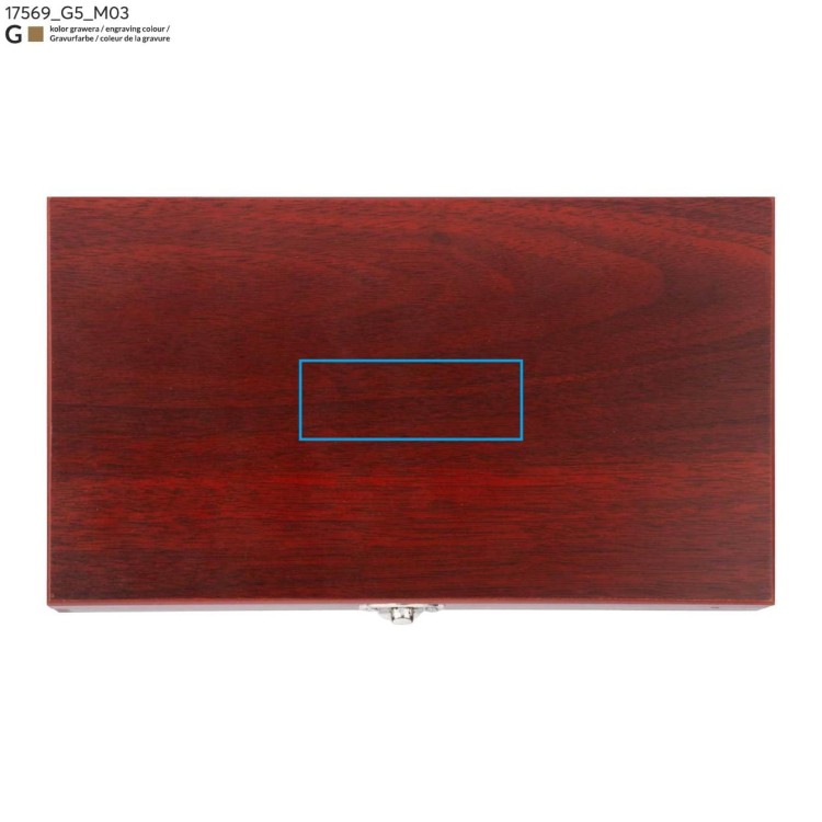 Zestaw do wina MERLOT brązowy