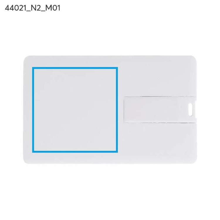 Pamięć USB KARTA 8 GB biały