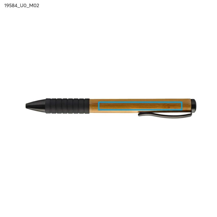 Długopis bambusowy RUB brązowy