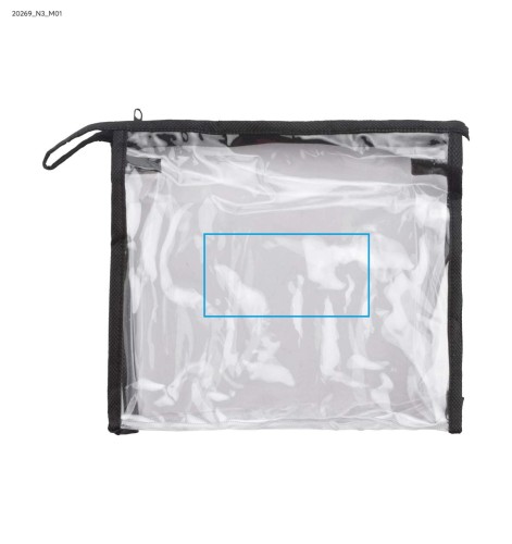 Zestaw pojemników podróżnych PLANE przezroczysty