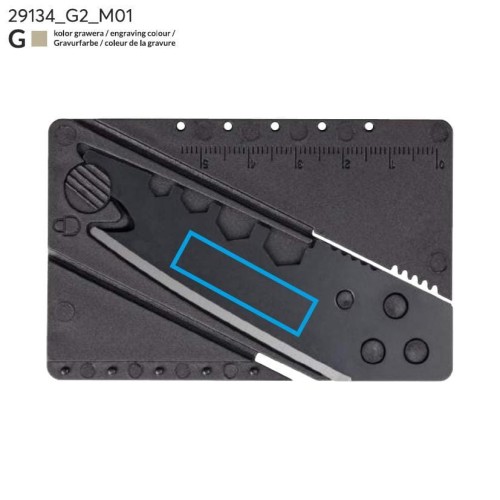 Nóż składany KLINGO czarny