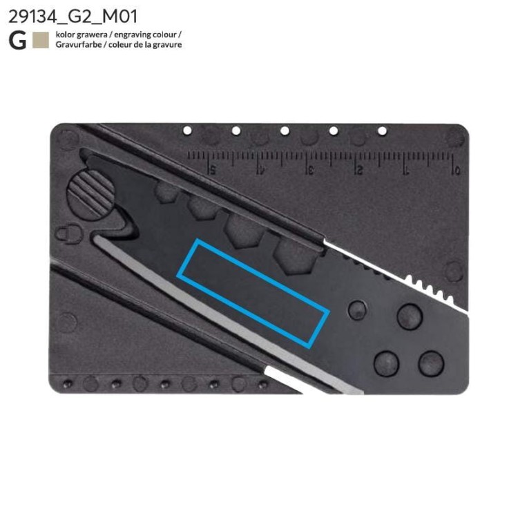 Nóż składany KLINGO czarny