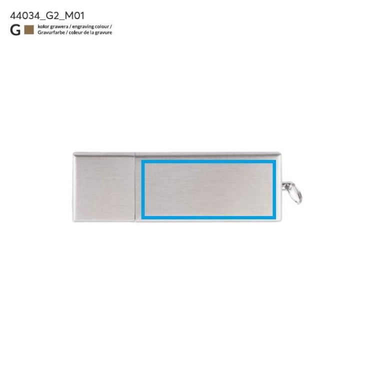 Pamięć USB VENEZIA 16 GB srebrny