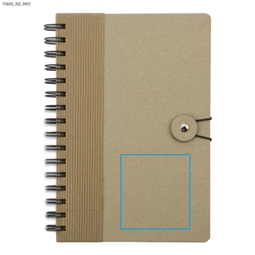 Notes RECYCLE A5 beżowy (naturalny)