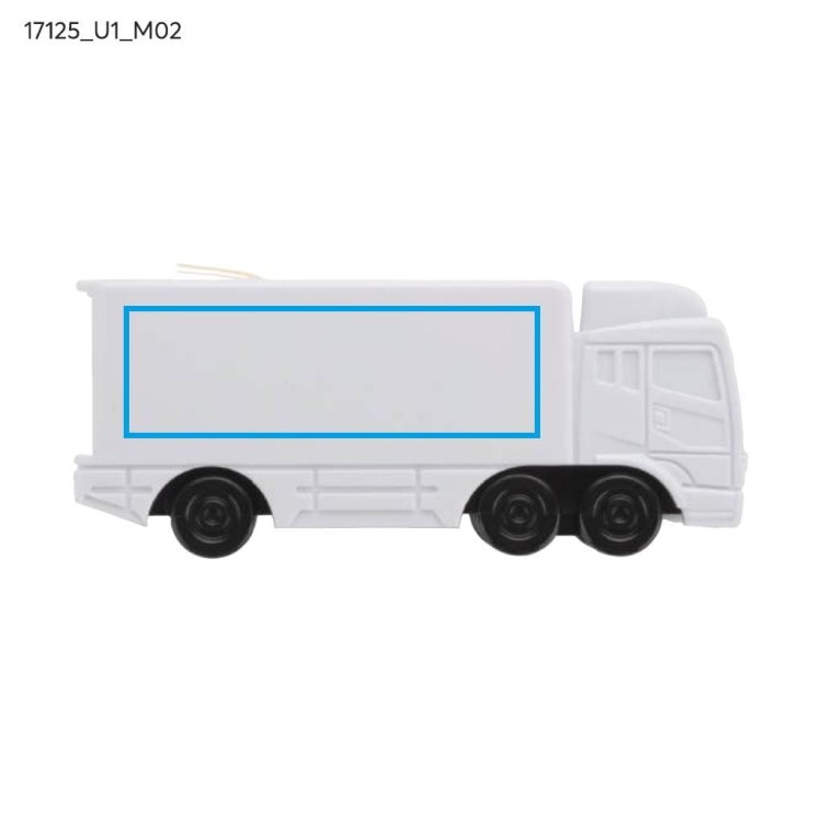 Karteczki samoprzylepne w podajniku CARGO biały