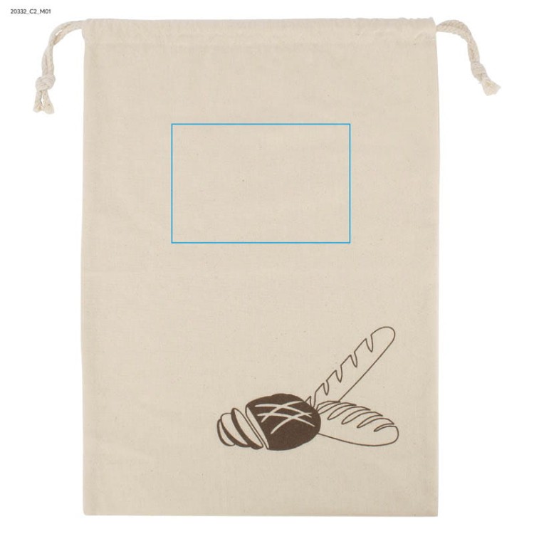 Worek na pieczywo JUL beżowy (naturalny)