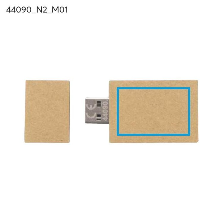 Pamięć USB CAIRO 16 GB brązowy