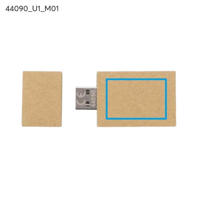 Pamięć USB CAIRO 16 GB brązowy