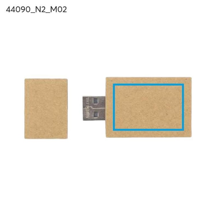 Pamięć USB CAIRO 16 GB brązowy