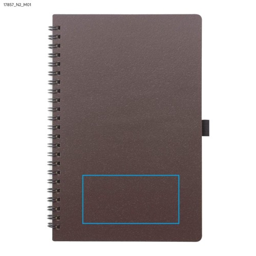 Notes kawowy KOPI A5 brązowy