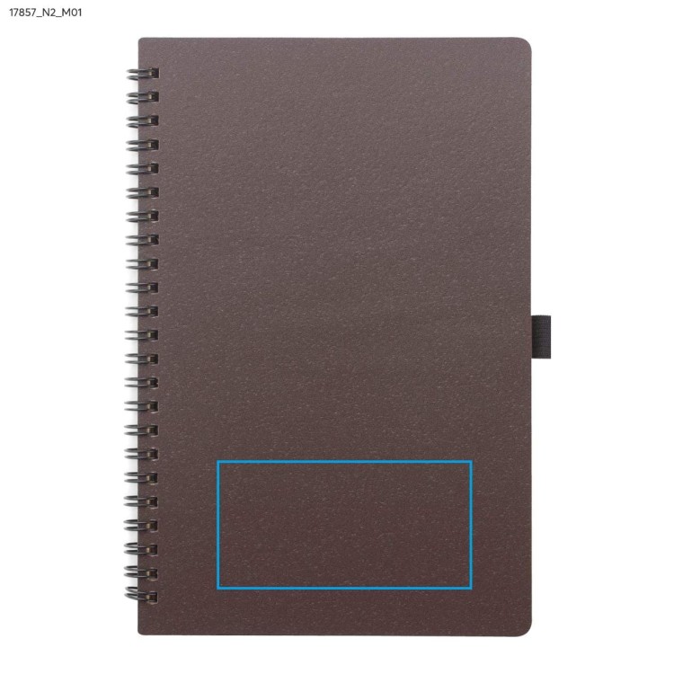 Notes kawowy KOPI A5 brązowy