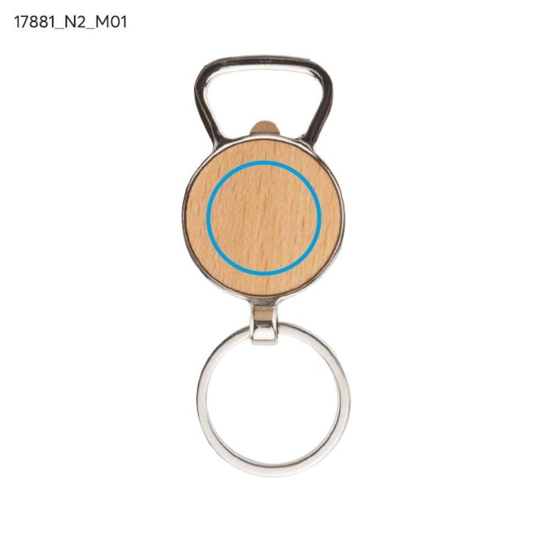 Brelok MILO beżowy (naturalny)