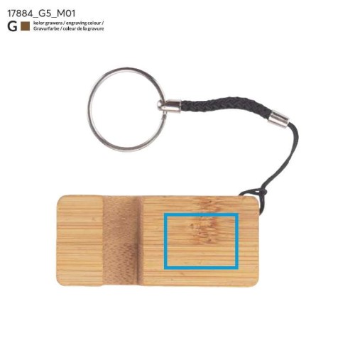 Brelok PENDE brązowy