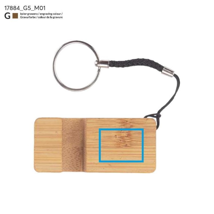 Brelok PENDE brązowy