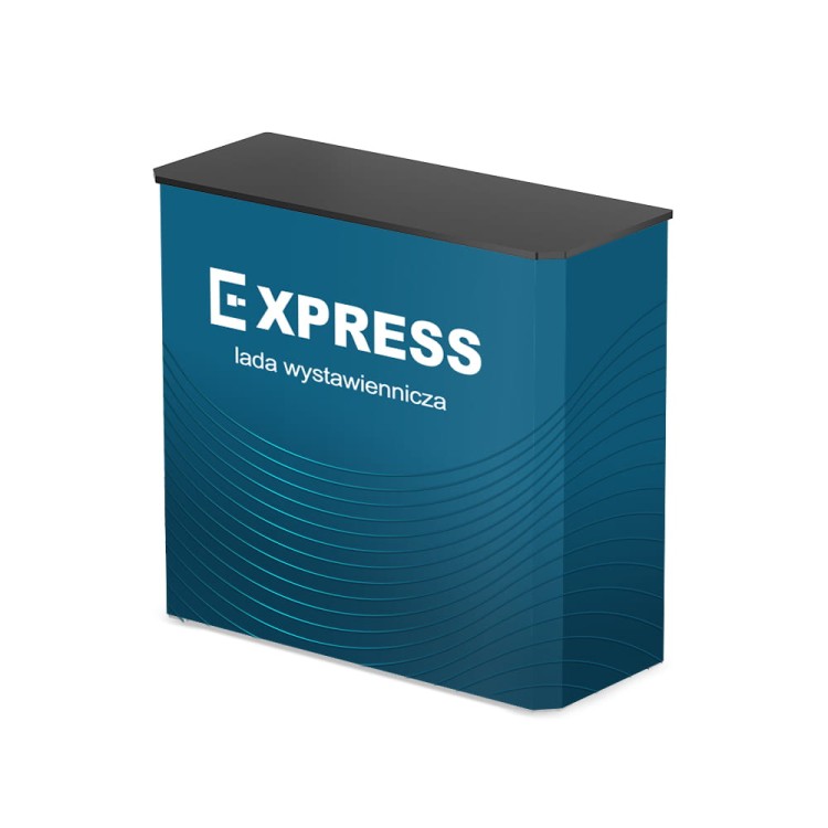 Lada wystawiennicza EXPRESS lada prezentacyjna lada do recepcji recepcyjna restauracyjna lada hotelowa degustacyjna