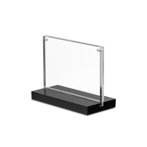 Stojak akrylowy A6 Block, Informacyjny na ulotki, plakaty, broszury