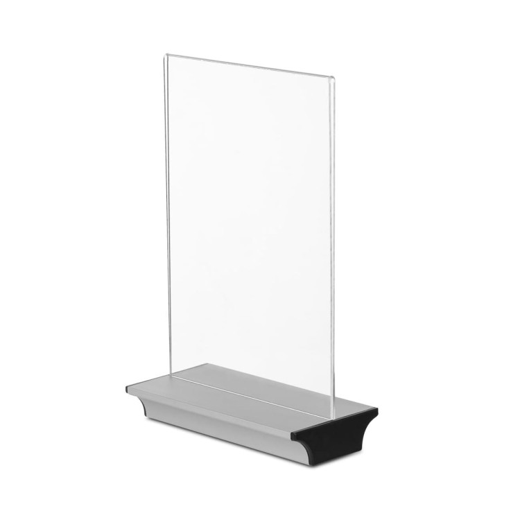 Stojak akrylowy A5 Vivid, Informacyjny na ulotki, plakaty, broszury