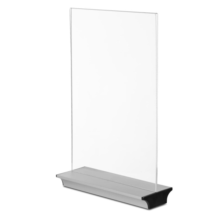 Stojak akrylowy A4 Vivid, Informacyjny na ulotki, plakaty, broszury