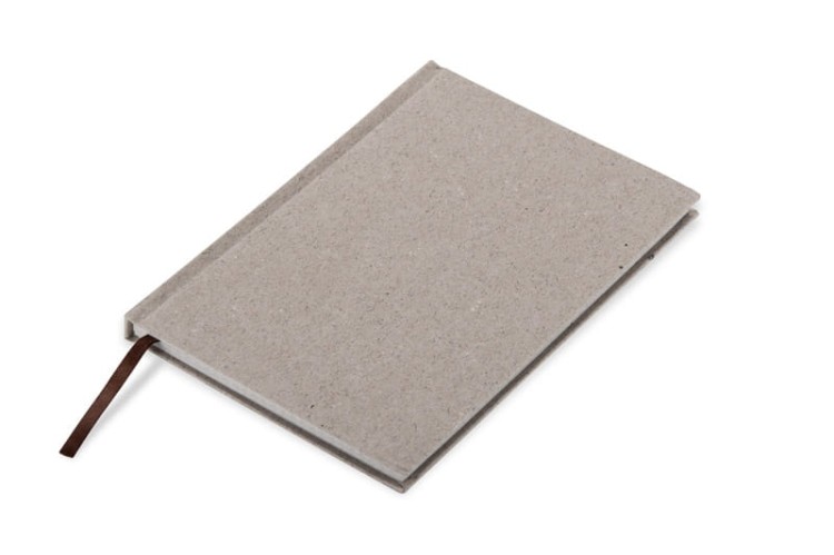 Notes TEO A5 beżowy (naturalny) z logo