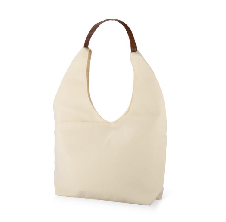 Torba bawełniana TASKE 280 g brązowy z logo