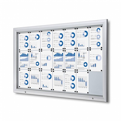 Zewnętrzna gablota magnetyczna typu T