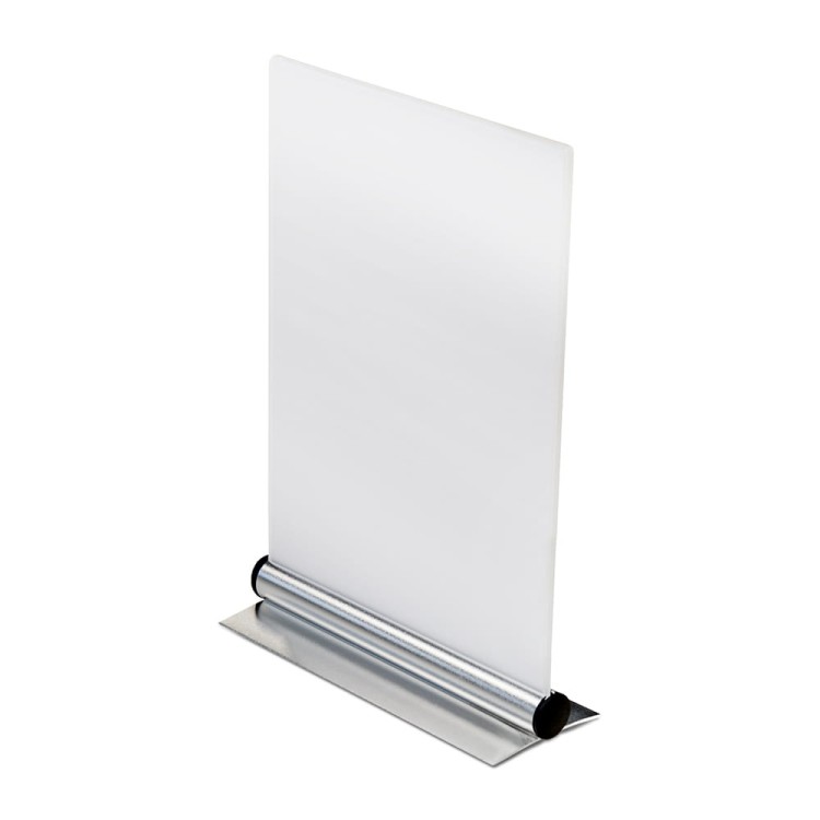 Stojak akrylowy A5 Omni, informacyjny na ulotki, plakaty, broszury