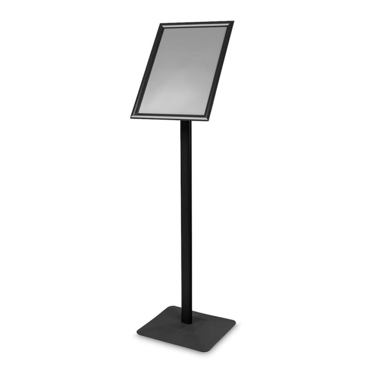 Stojak informacyjny na menu - A3, czarny