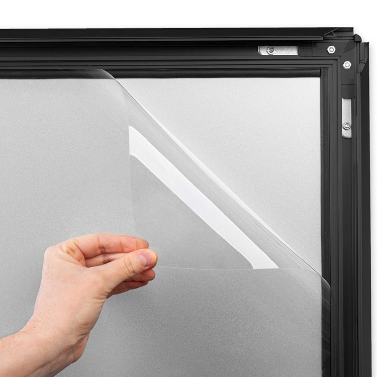 Dwustronny potykacz reklamowy A1 OWZ Outdoor - czarny