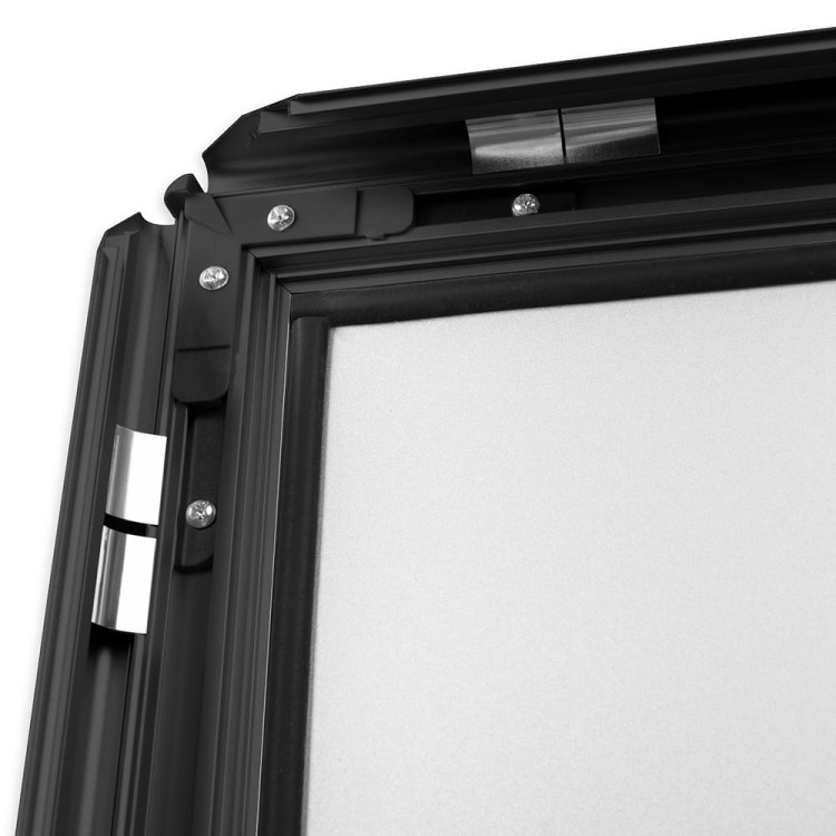 Dwustronny potykacz reklamowy A1 OWZ Outdoor - czarny