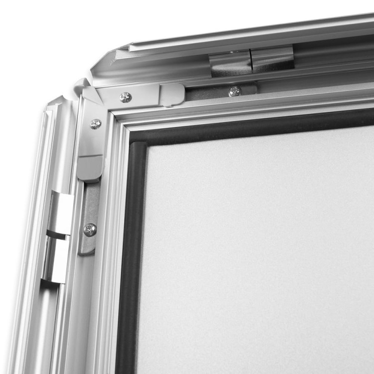 Dwustronny potykacz reklamowy A1 OWZ Outdoor - srebrny