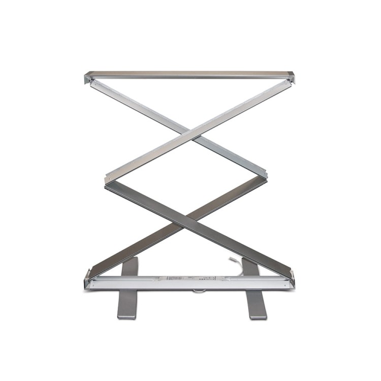 Stand reklamowy podświetlany LED FLEX 100 x 200 cm z wydrukiem dwustronnym