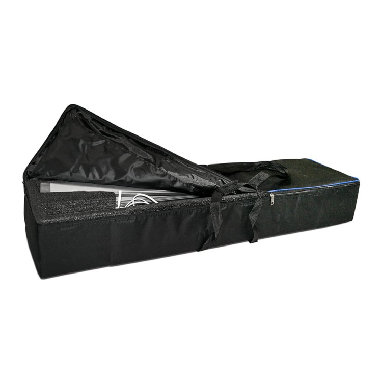 Stand reklamowy podświetlany LED FLEX 100 x 200 cm z wydrukiem dwustronnym