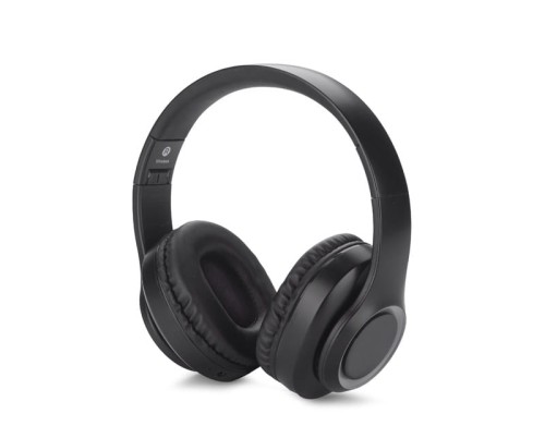 Słuchawki bezprzewodowe DETO czarny z logo
