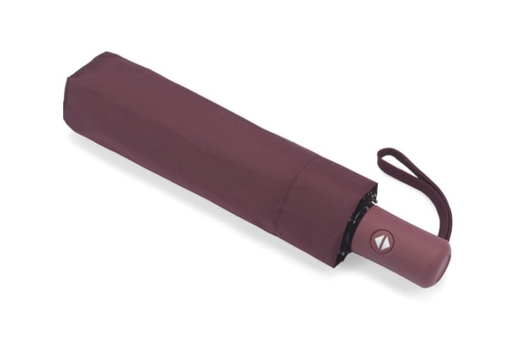 Parasol REGO bordowy z logo