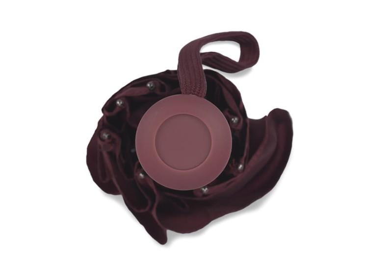 Parasol REGO bordowy z logo