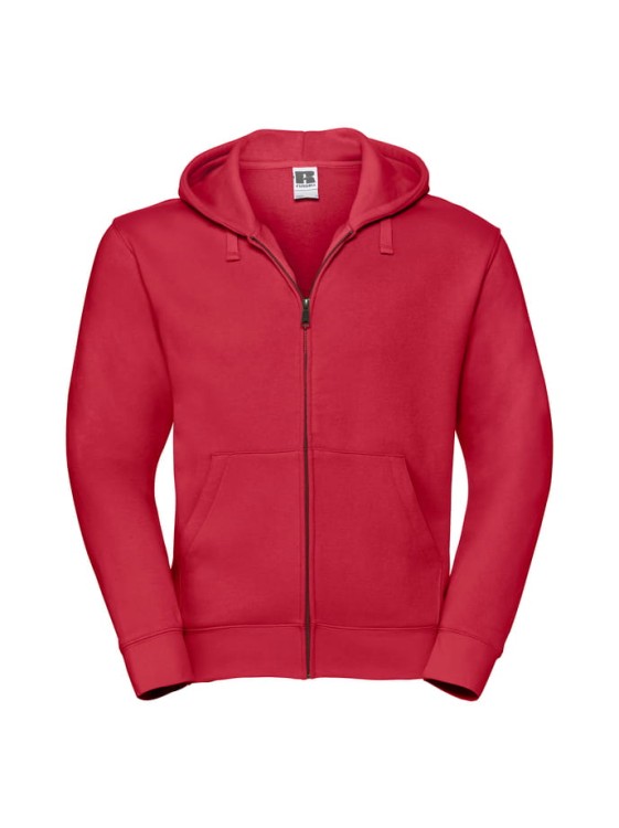 Bluza czerwony rozpinana reklamowa Russell