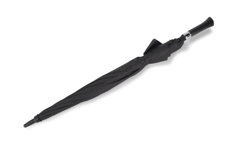 Parasol DIZZES czarny z logo