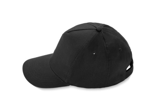 Czapka z daszkiem TORI czarny z logo