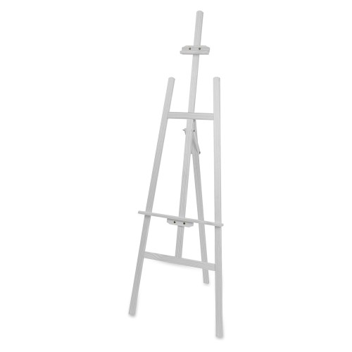 Sztaluga drewniana 178 x 60 cm regulowana - biała